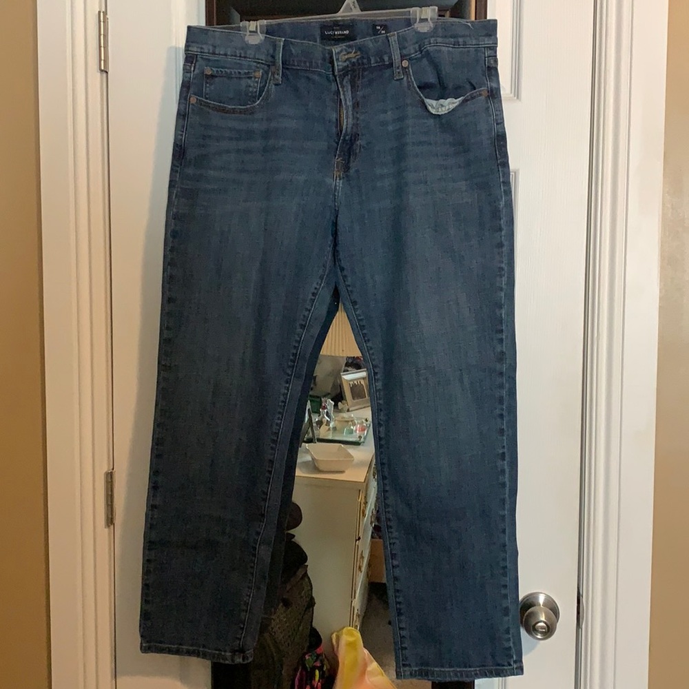 Lucky Brand 221 Straight Medium Wash Jeans